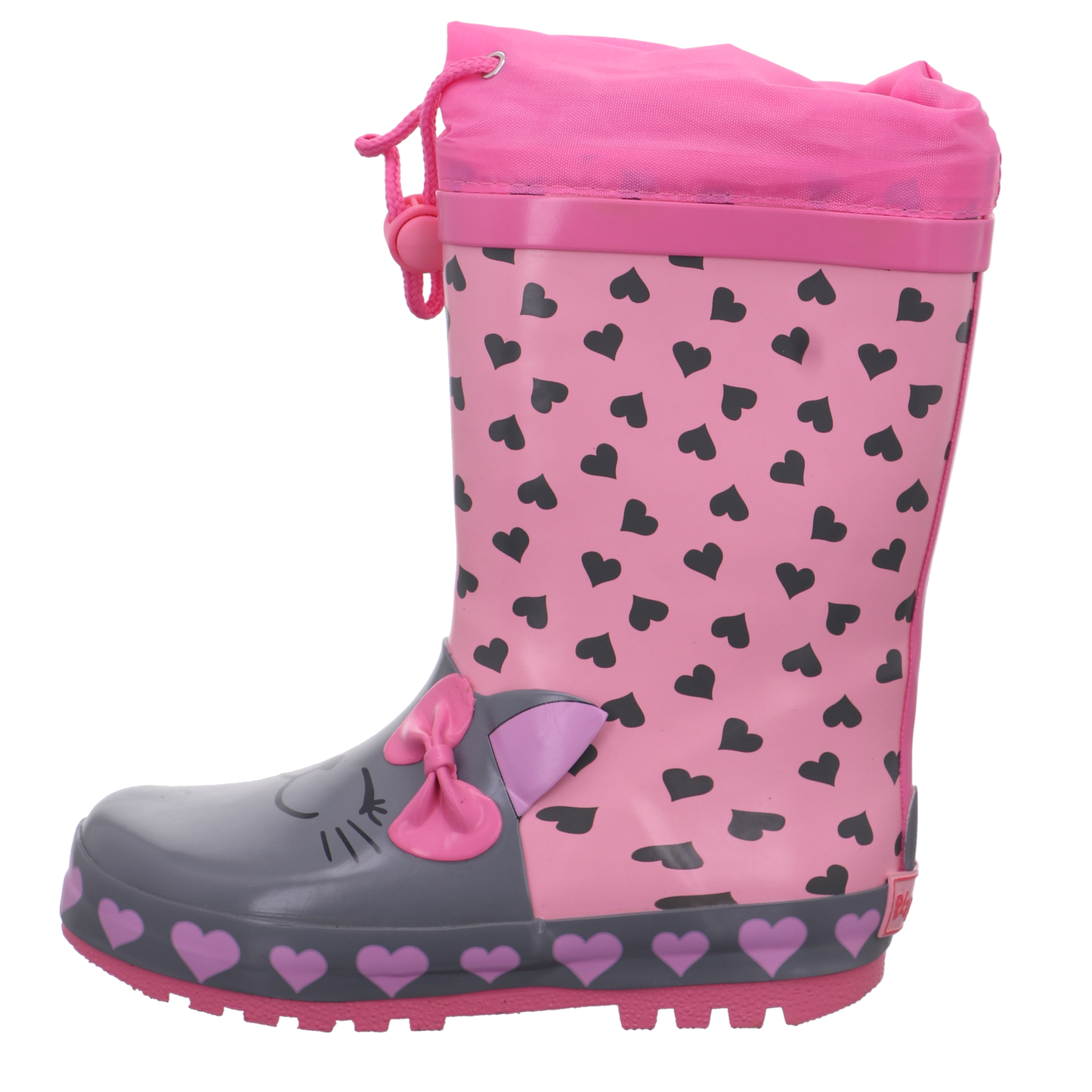Playshoes Stiefel rose kombi Bild1