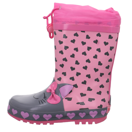Playshoes Stiefel rose kombi Bild1
