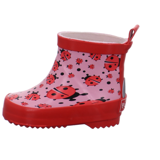 Playshoes Stiefel rot kombi Bild1
