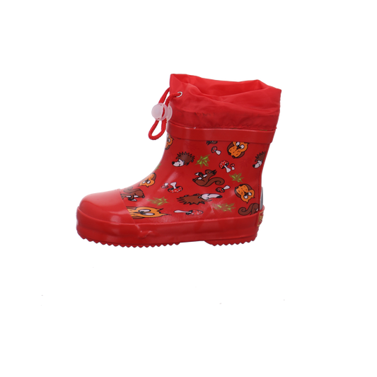 Playshoes Stiefel rot kombi Bild1