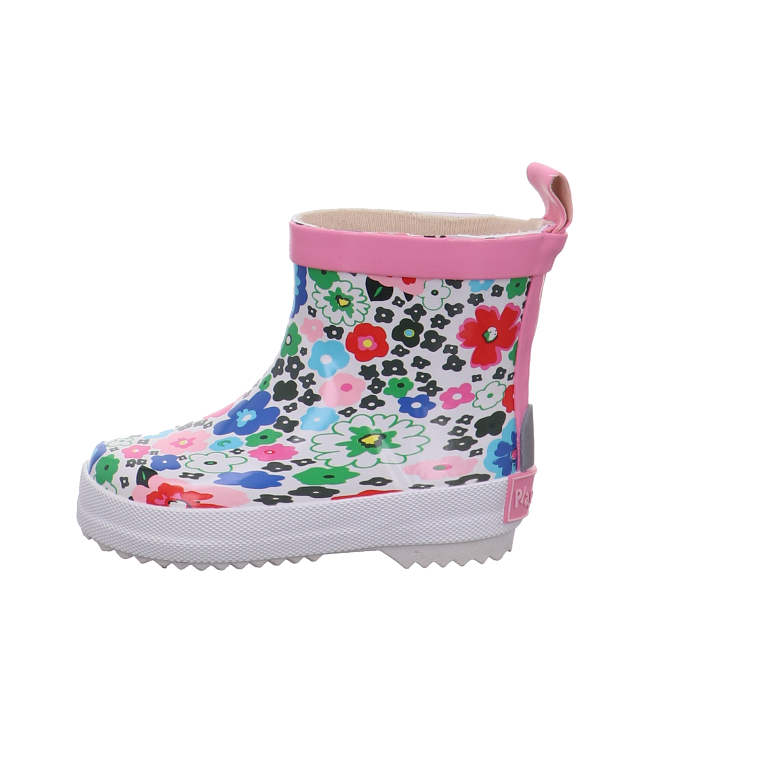 Playshoes Stiefel weiß kombi Bild1