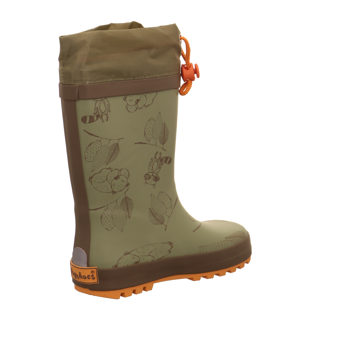 Playshoes Waschbär olive Bild5