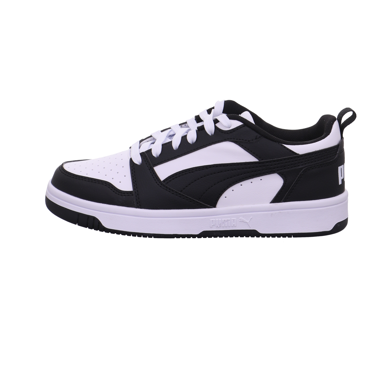 Puma Puma Rebound V6 Lo Jr weiß-schwarz Bild1