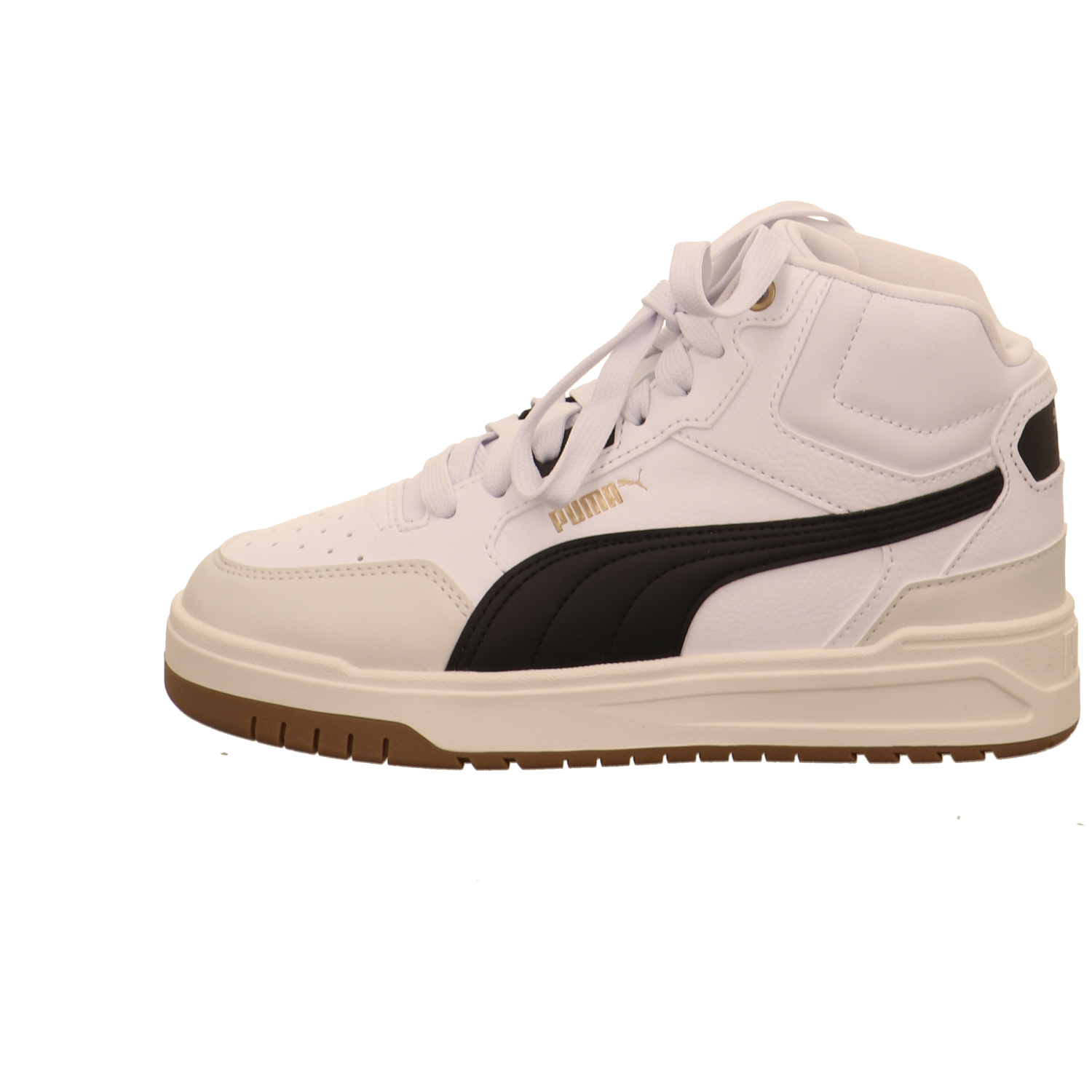 Puma Shuffle Downtown Mid Jr weiß-schwarz Bild1