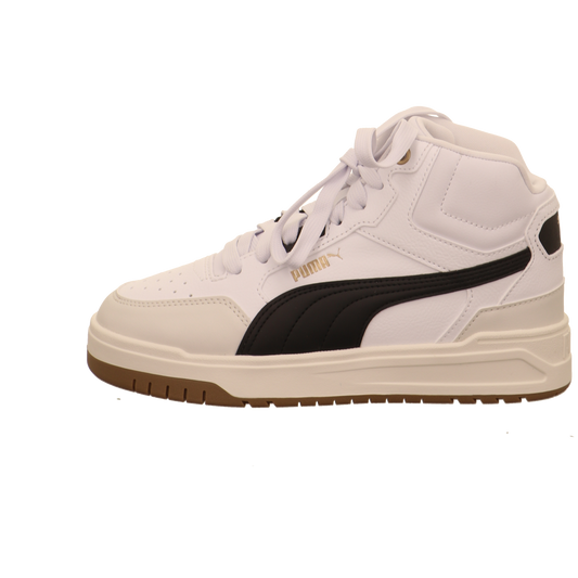 Puma Shuffle Downtown Mid Jr weiß-schwarz Bild1