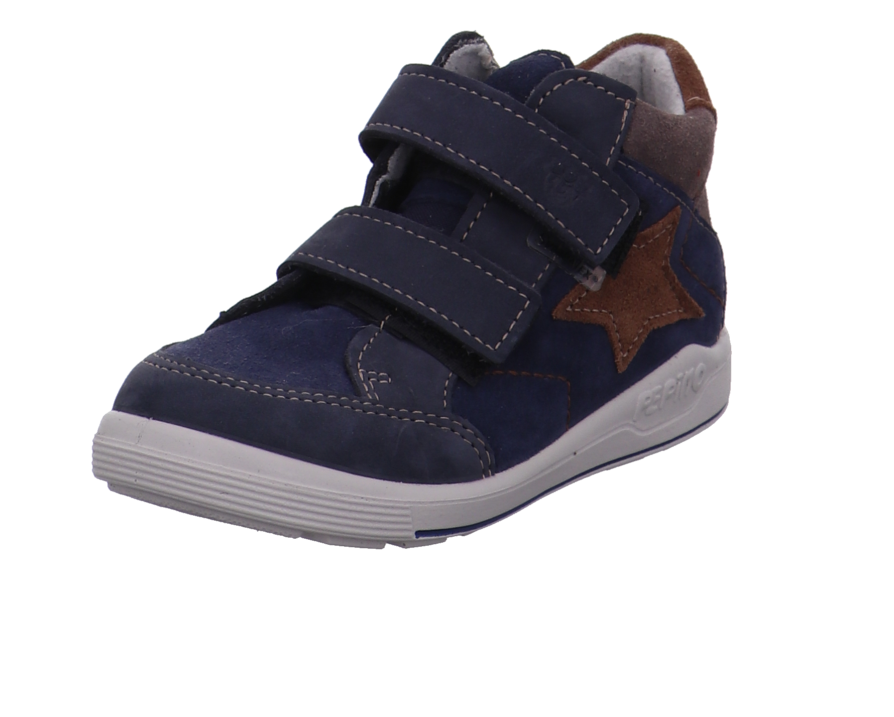 Ricosta Krabbel- und Lauflernschuhe blau kombi Bild5