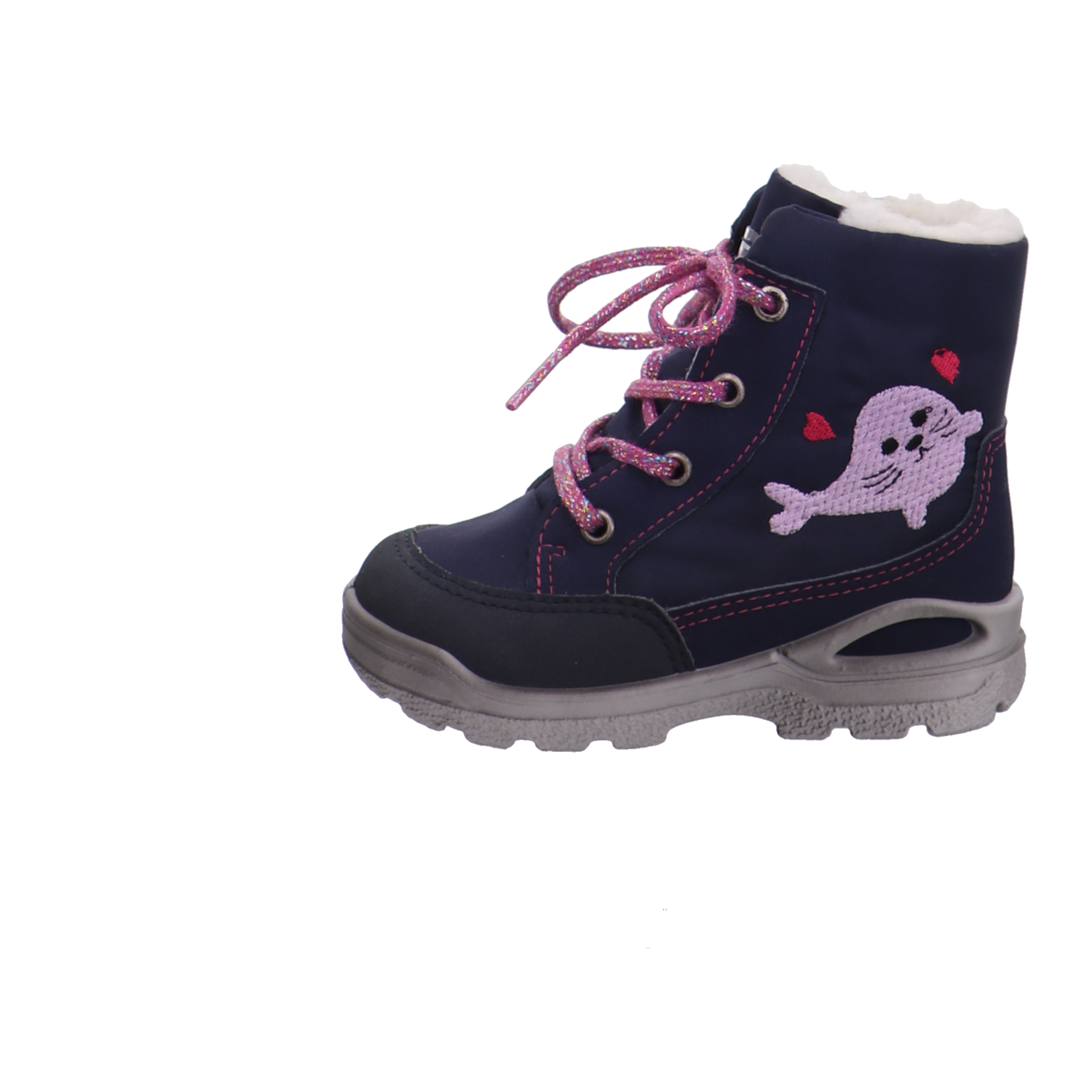Ricosta Stiefel blau kombi Bild1