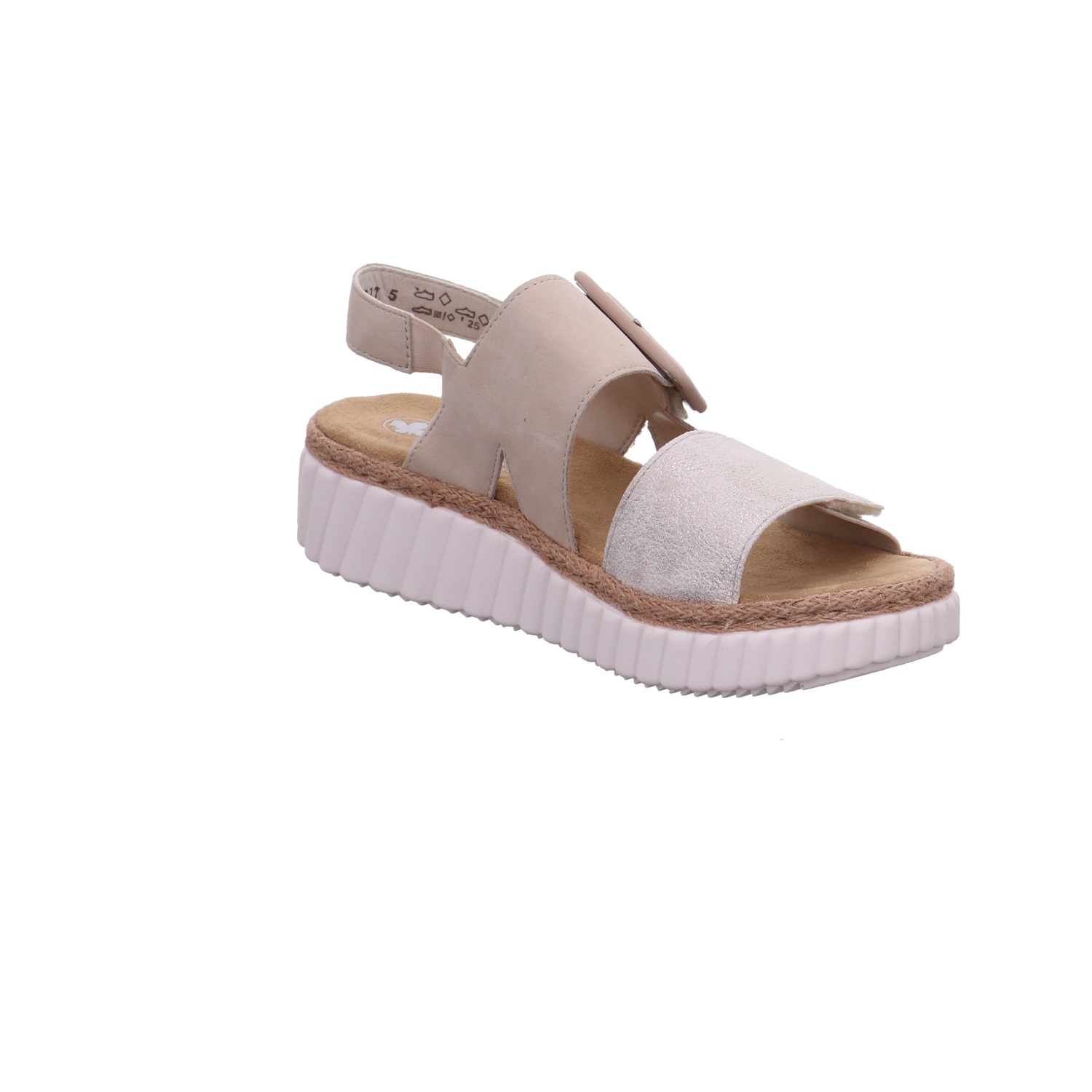 Rieker  beige kombi Bild7