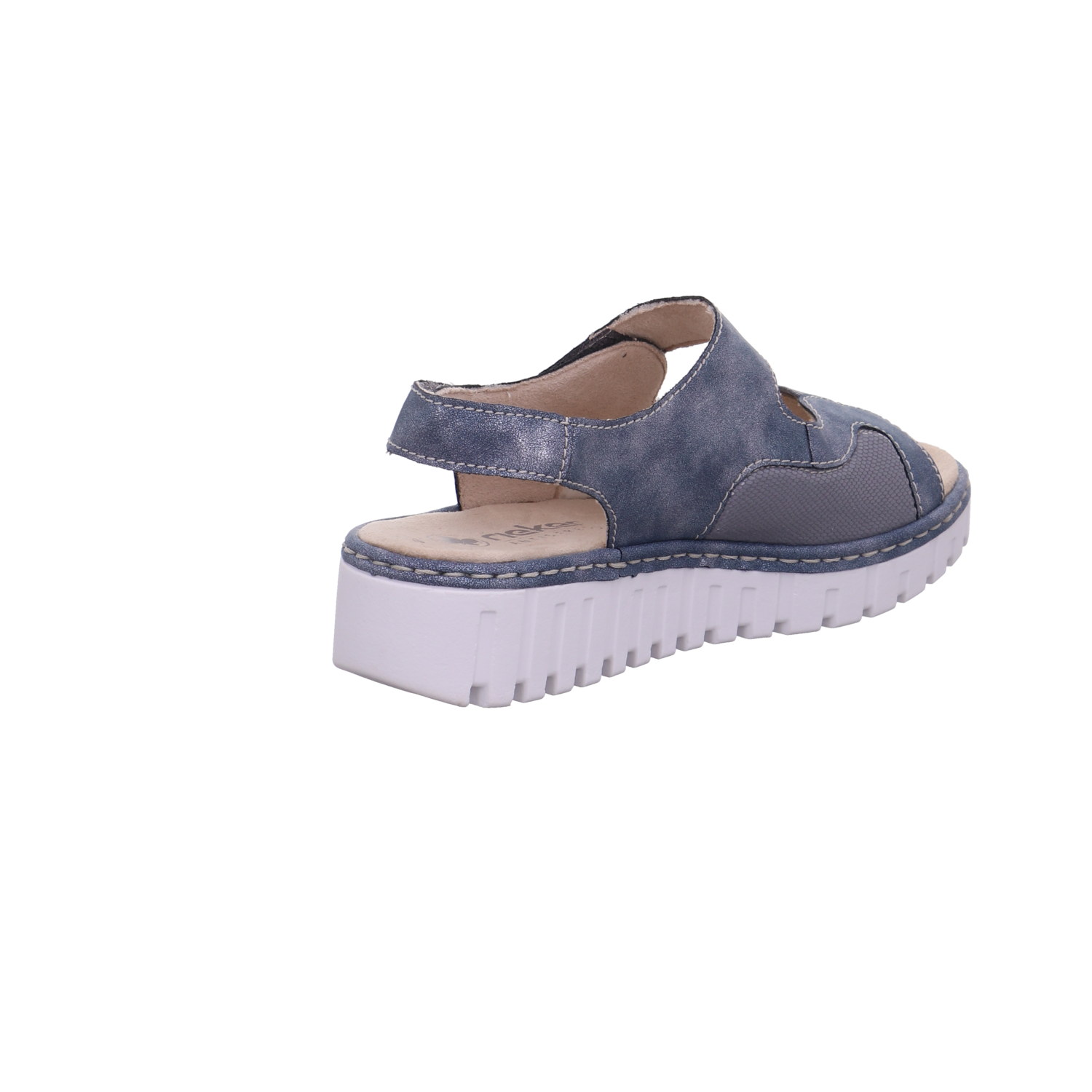 Rieker  blau kombi Bild5