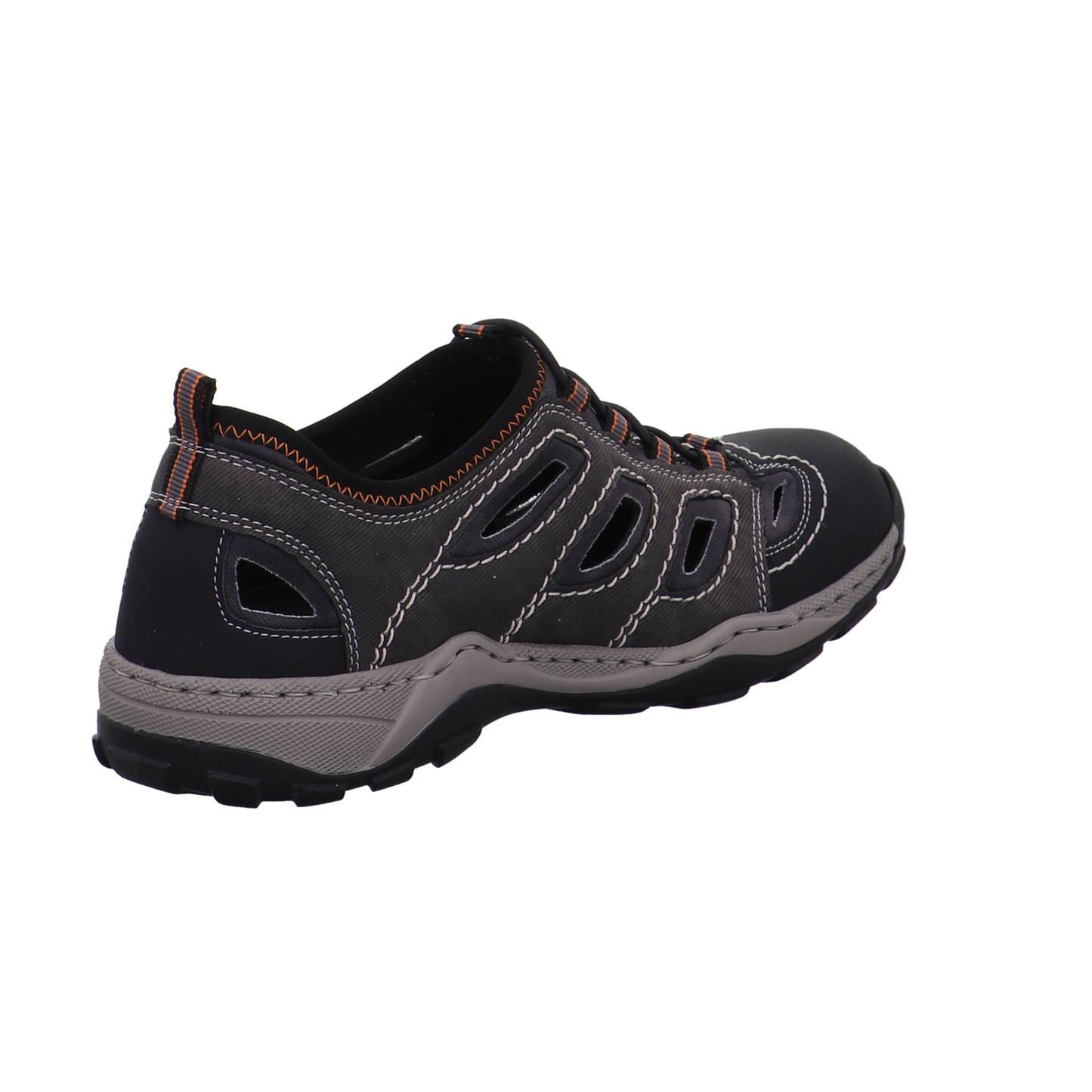 Rieker Halbschuhe grau kombi Bild5
