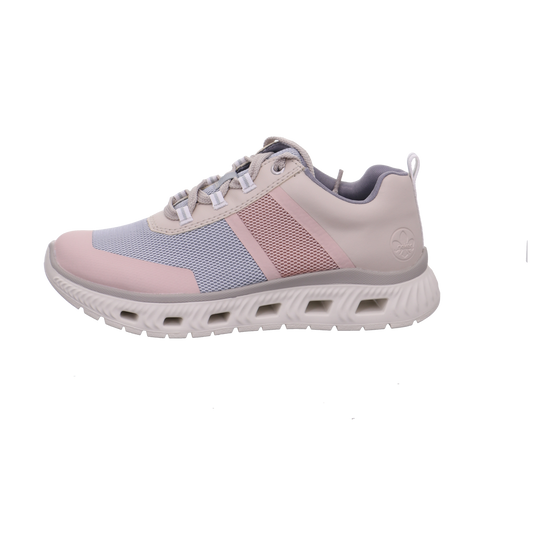 Rieker Schnürschuhe blau Bild1