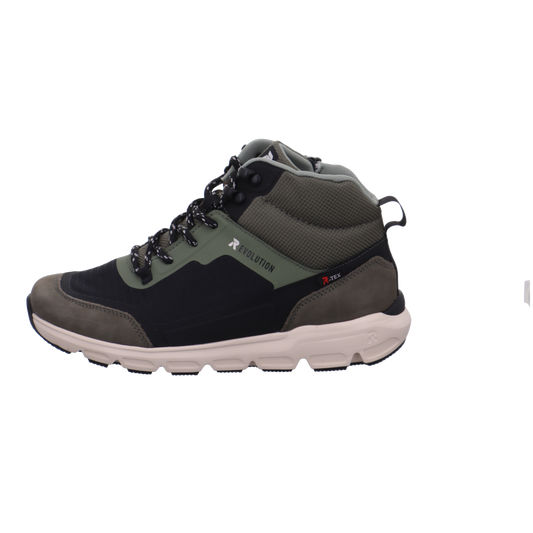 Rieker Stiefeletten grün kombi Bild1