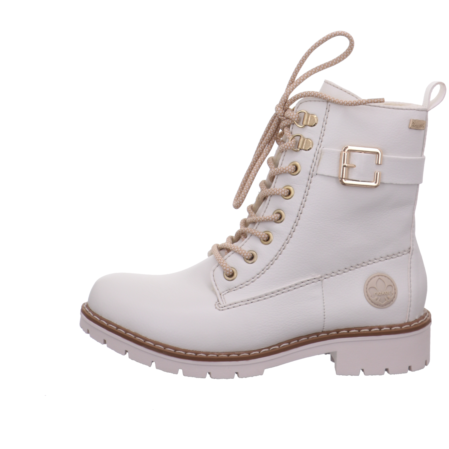 Rieker Stiefeletten weiß Bild1