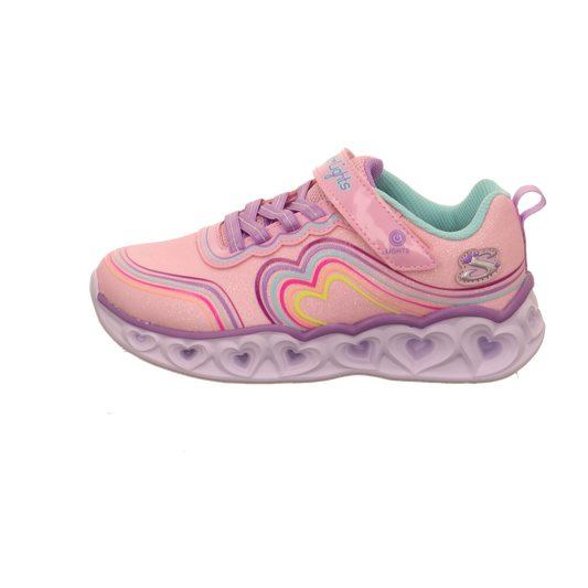 Skechers HEART LIGHTS-RETRO HEARTS rose kombi Bild1