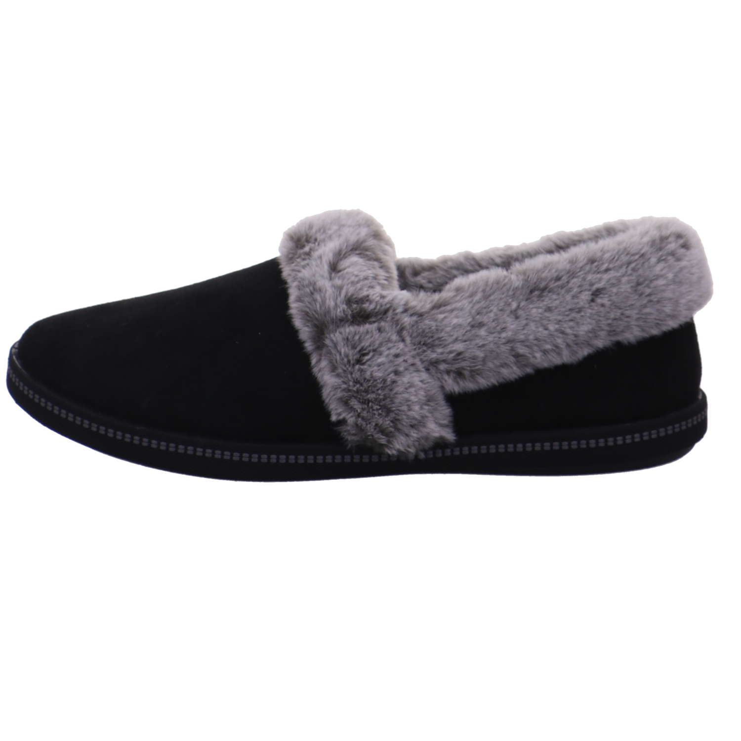Skechers geschlossene Hausschuhe schwarz kombi Bild1