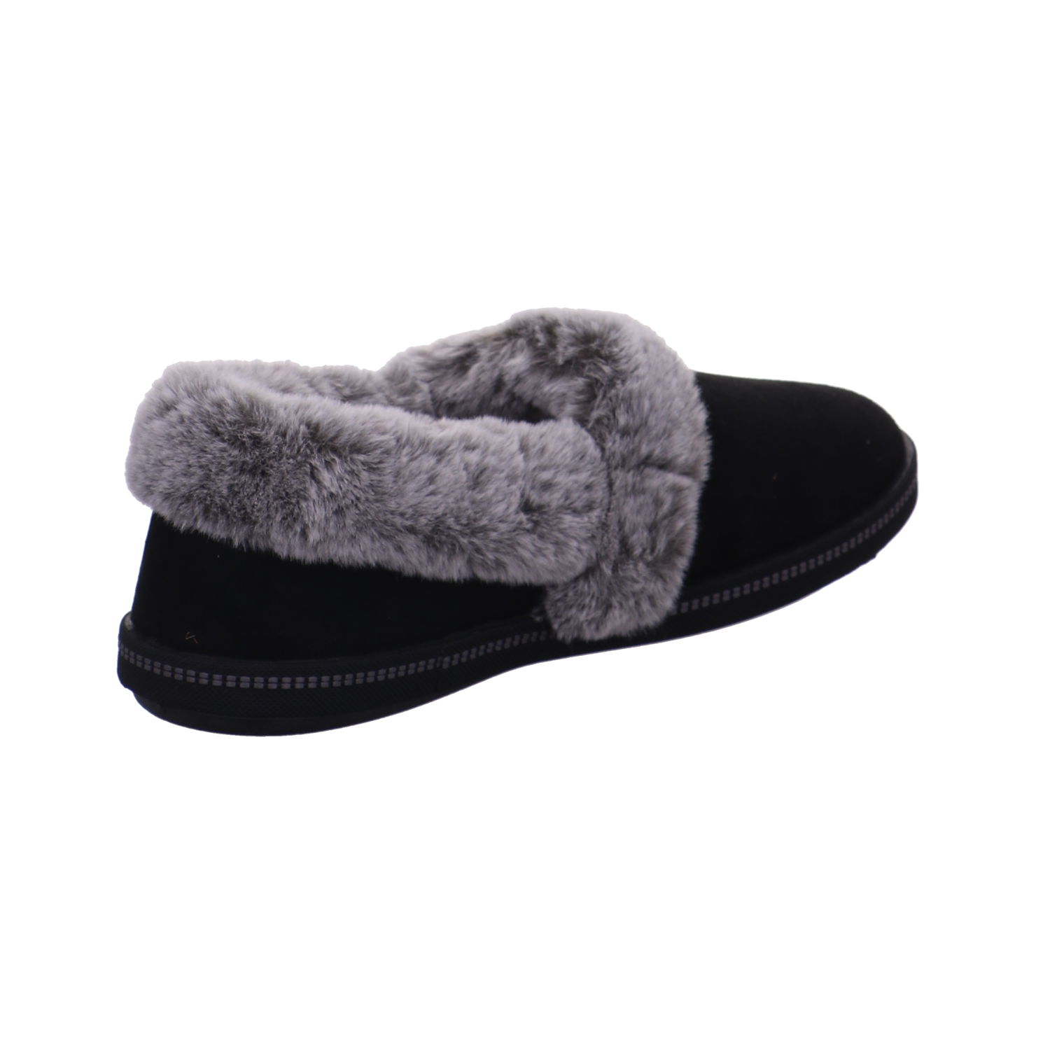 Skechers geschlossene Hausschuhe schwarz kombi Bild5