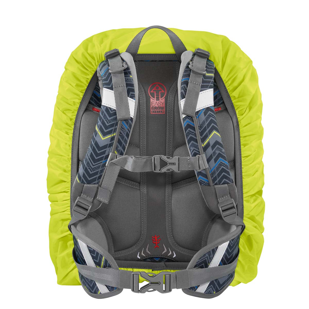 Step by Step Regenhülle gelb