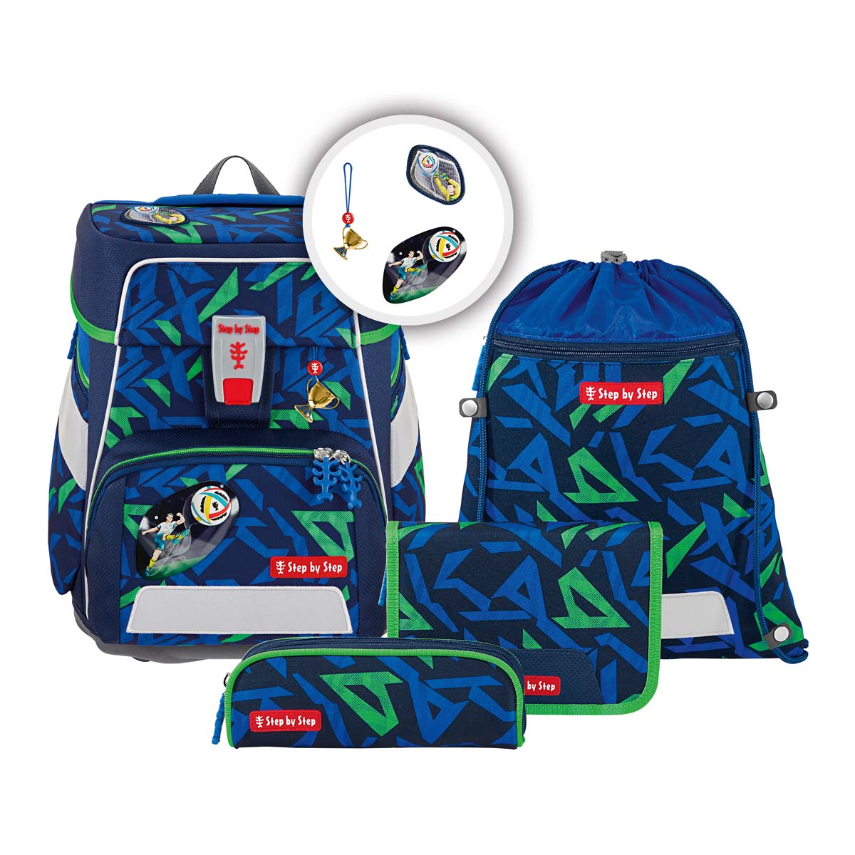 Step by Step SPACE blau kombi