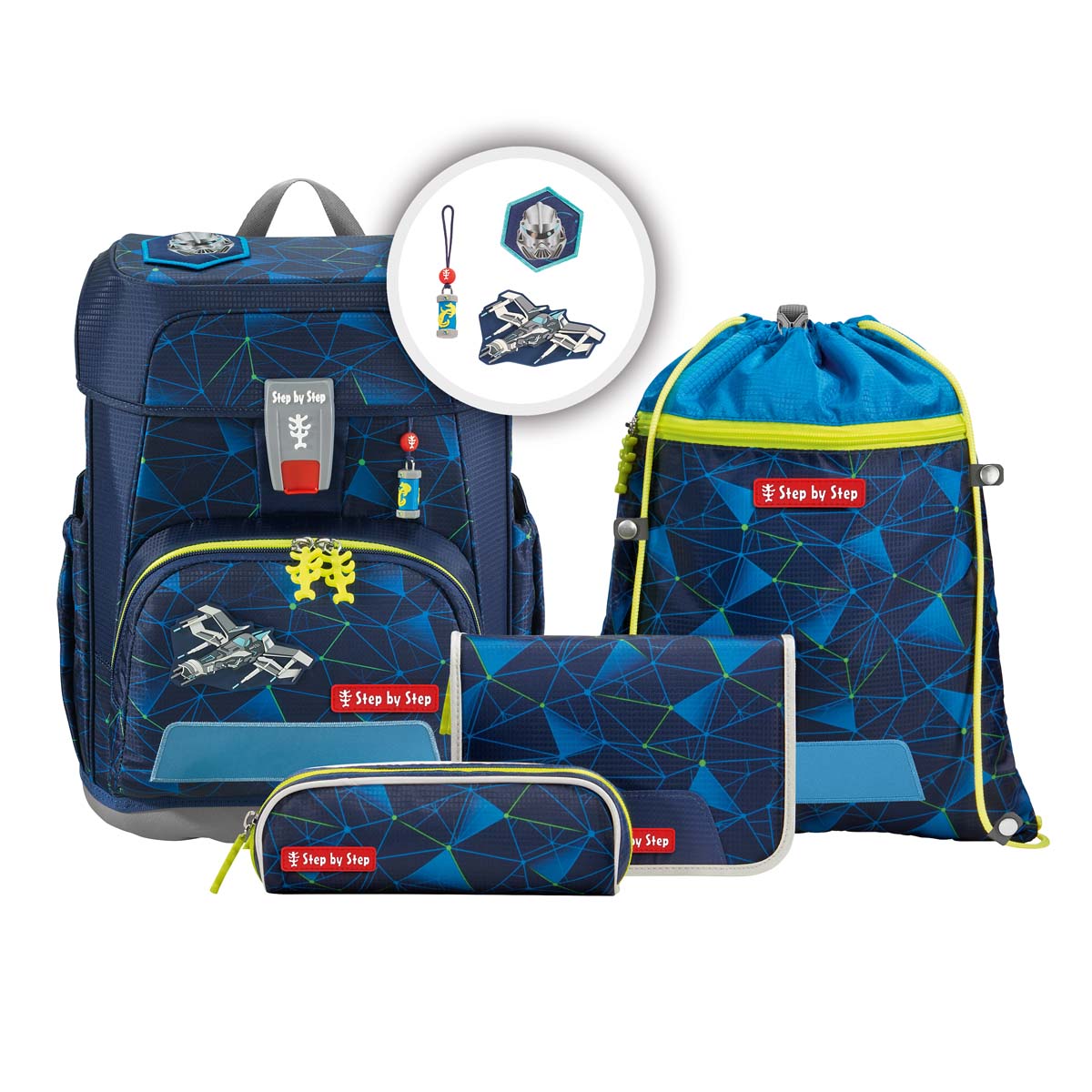 Step by Step CLOUD blau kombi