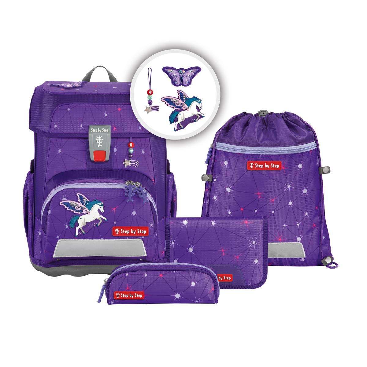 Step by Step CLOUD viola lila