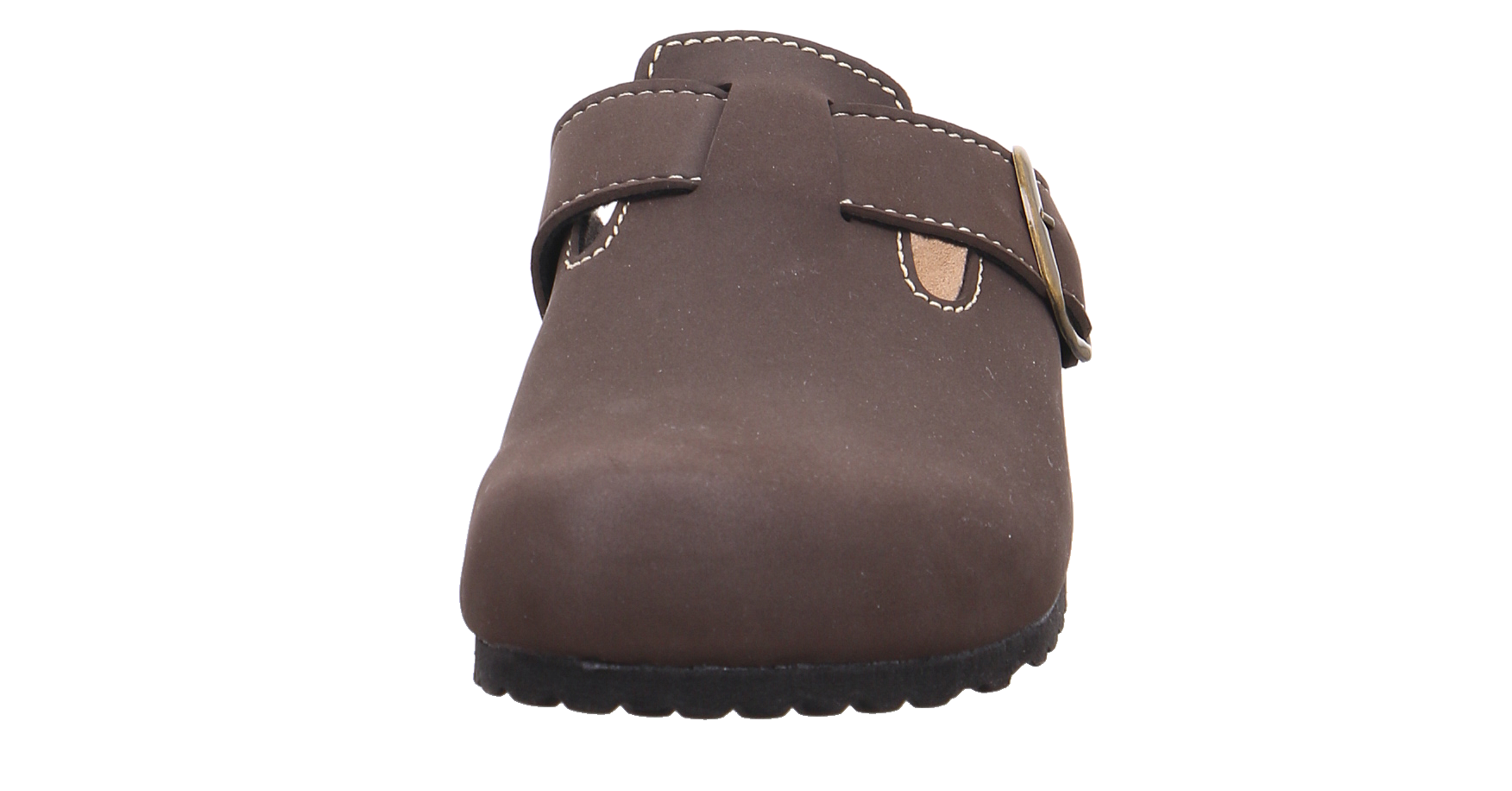 Supersoft Tieffußbett Clog braun Bild16