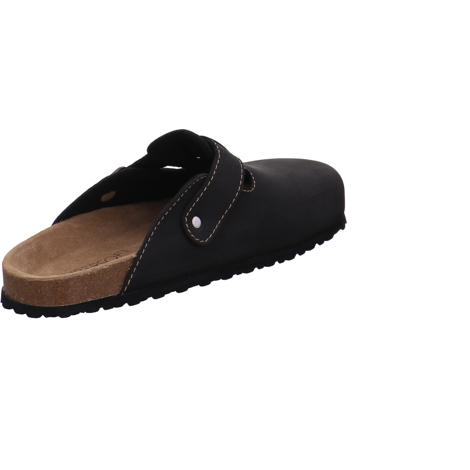 Supersoft Tieffußbett Clog schwarz Bild5