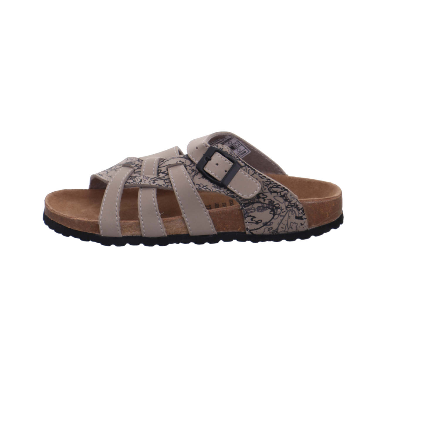 Supersoft Tieffußbettpantoletten beige Bild1