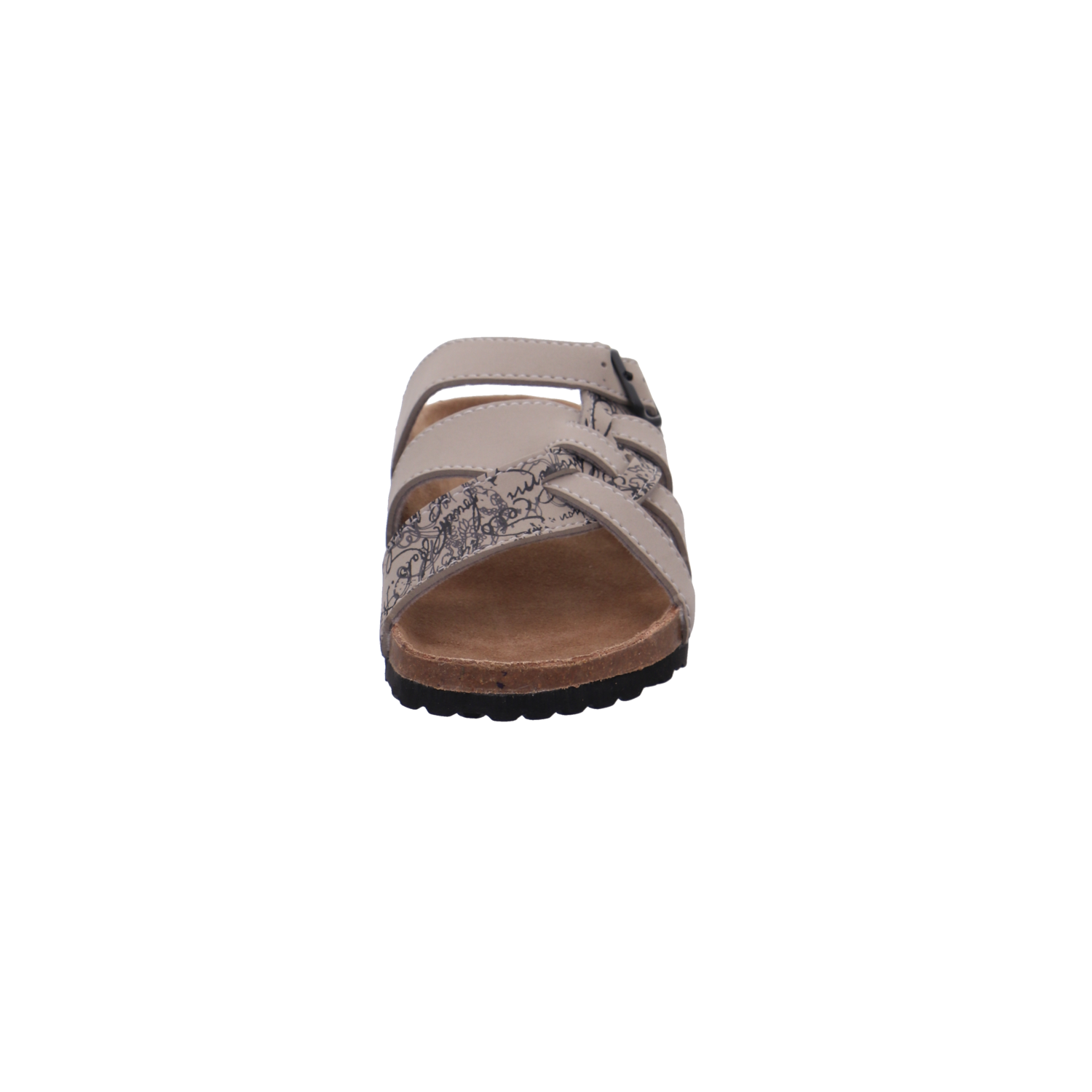 Supersoft Tieffußbettpantoletten beige Bild3