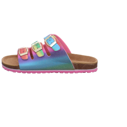 Supersoft Tieffußbettpantoletten rose Bild1