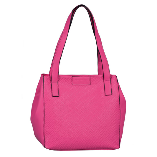 Tom Tailor MIRENDA ZIP SHOPPER L pink