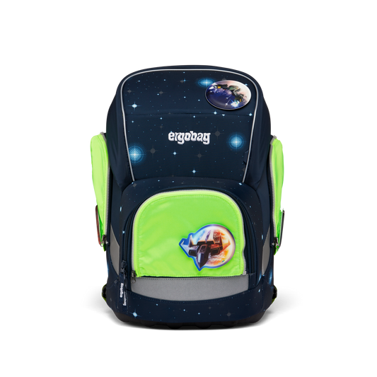 ergobag Fluo-Zip Set grün