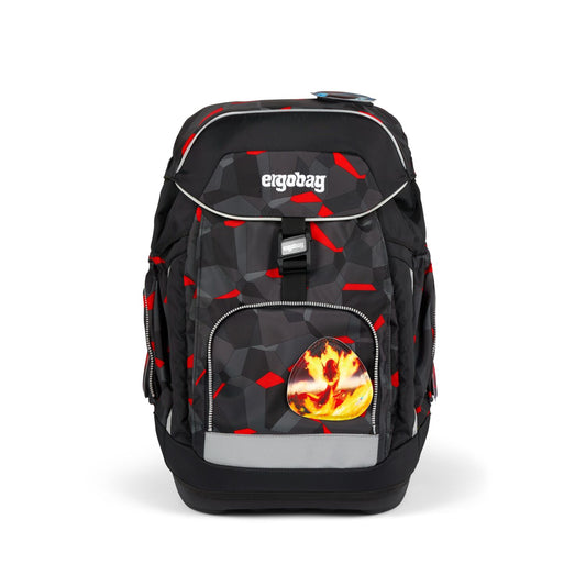 ergobag maxi-set schwarz kombi