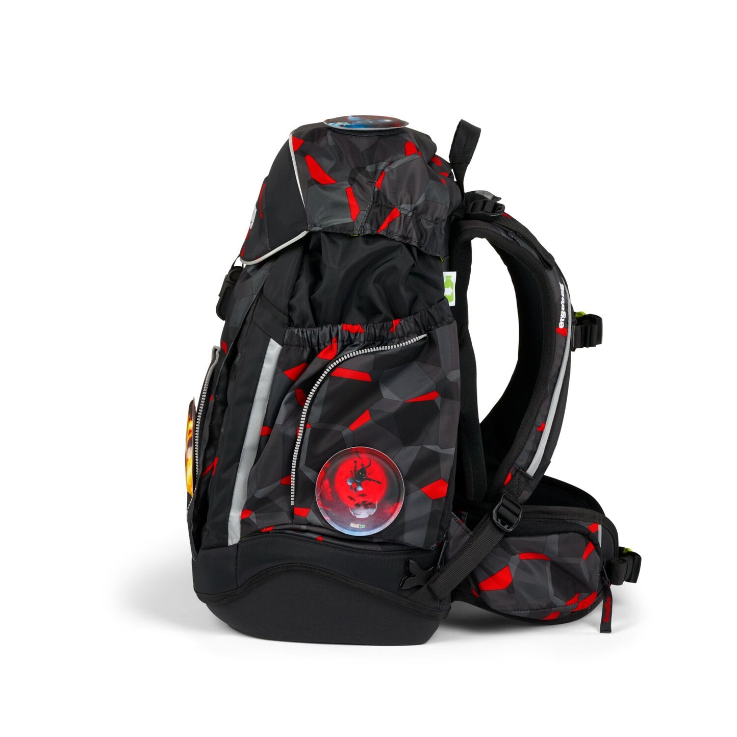 ergobag maxi-set schwarz kombi