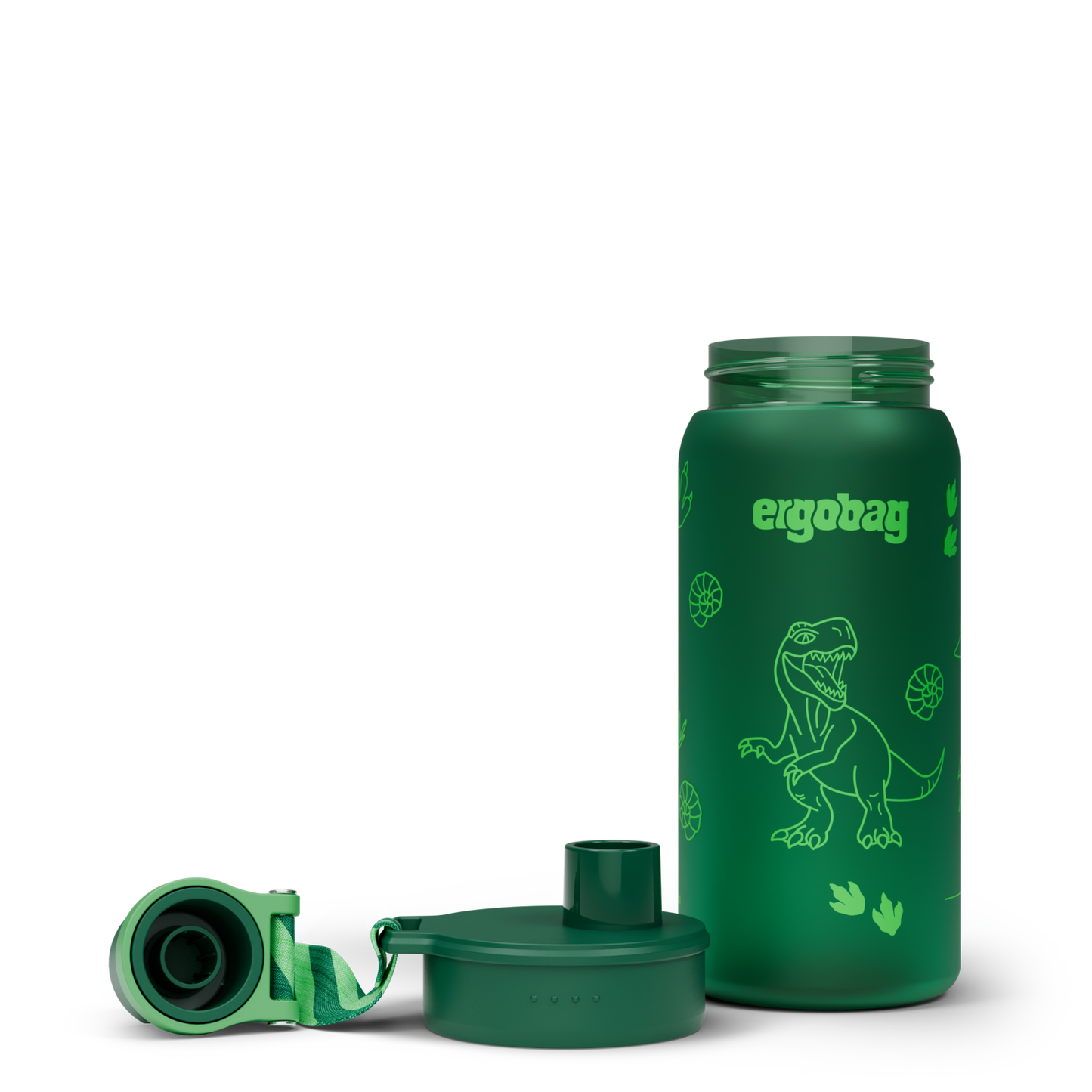 ergobag Trinkflasche grün