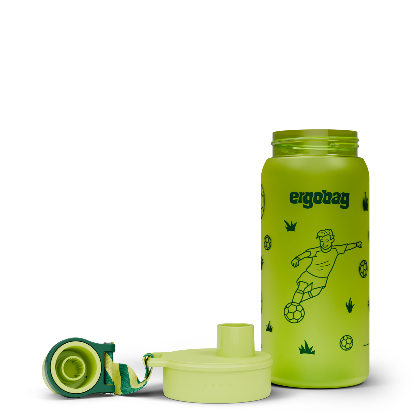 ergobag Trinkflasche grün