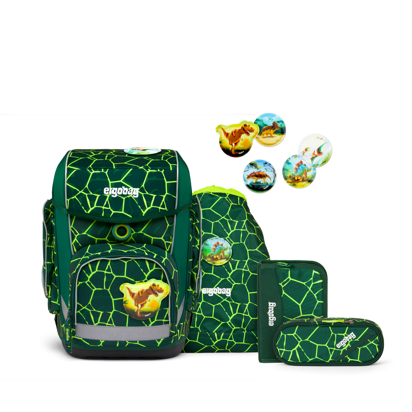 ergobag cubo-set grün kombi