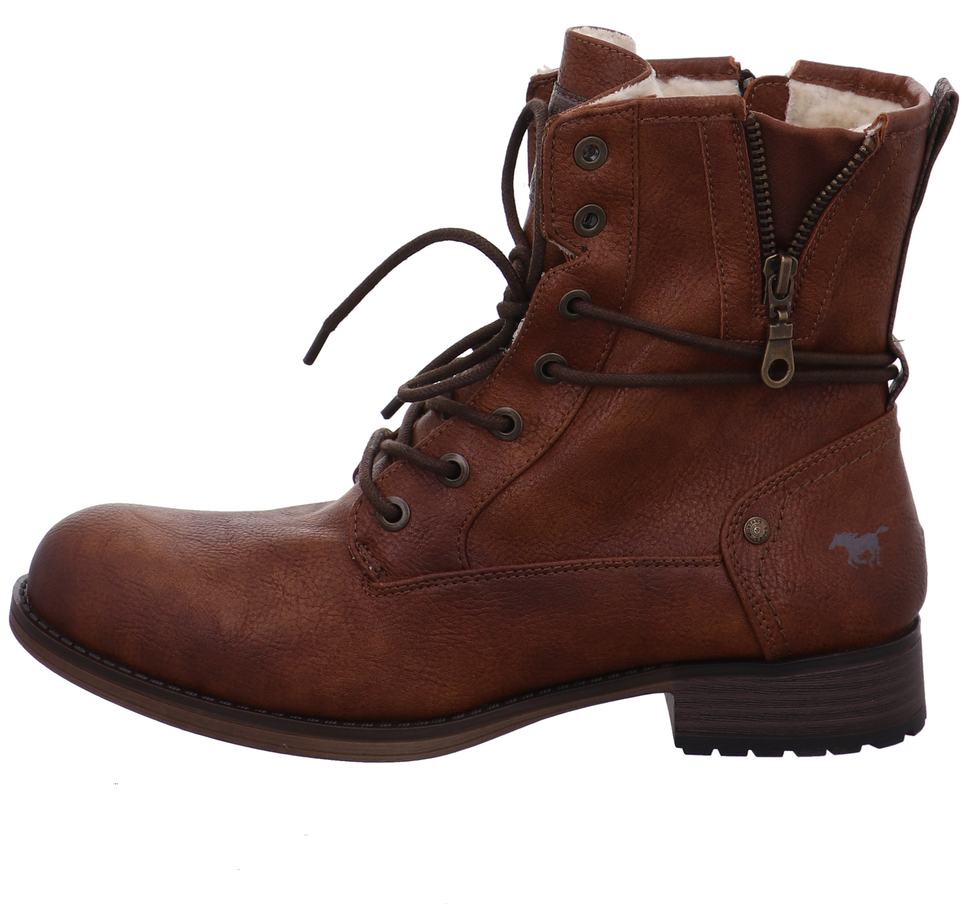 Mustang Stiefeletten cognac Bild1