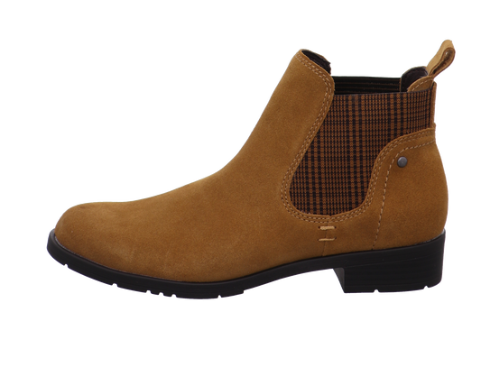 Jana 100% Komfort Stiefeletten gelb kombi Bild1