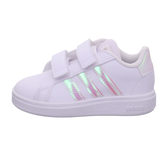 Adidas Halbschuhe weiß kombi Bild1