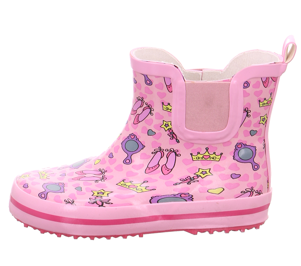 Beck Stiefel pink kombi Bild1