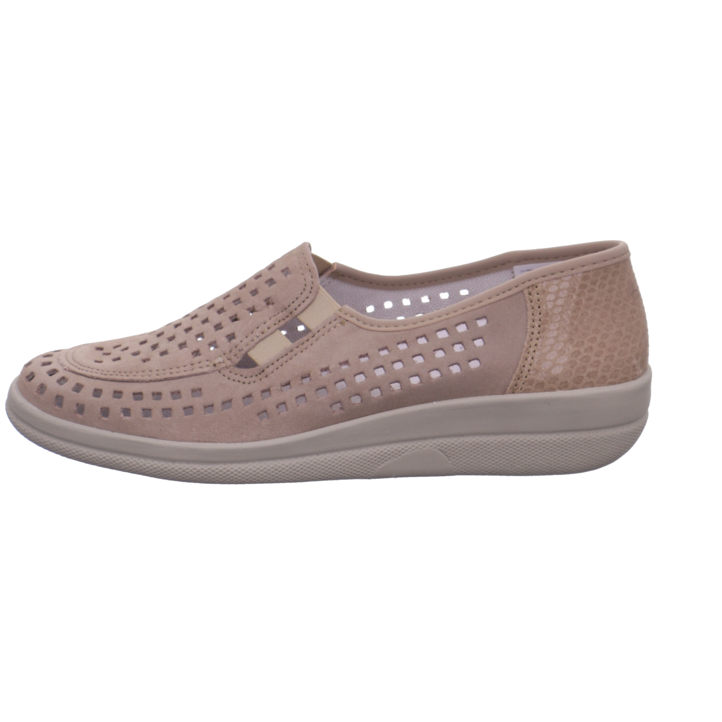 Comfortable Halbschuhe beige Bild1