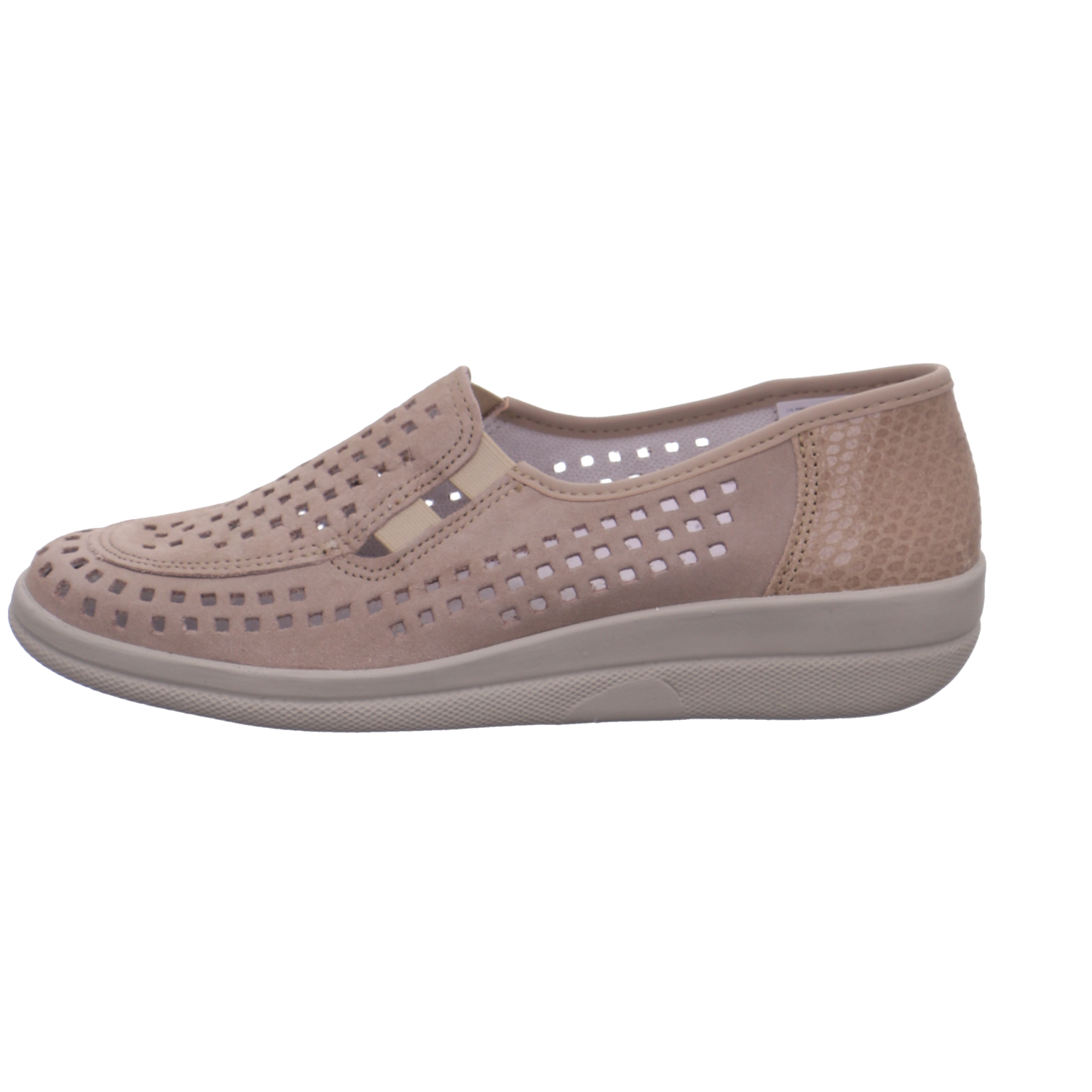 Comfortable Halbschuhe beige Bild1