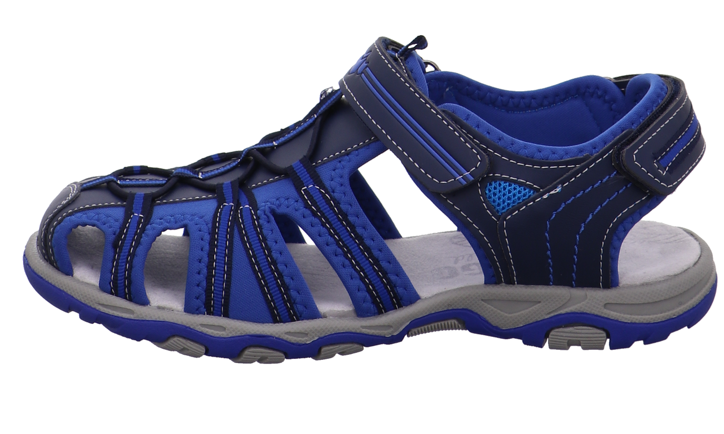 Indigo walk wild Offene Schuhe blau kombi Bild1