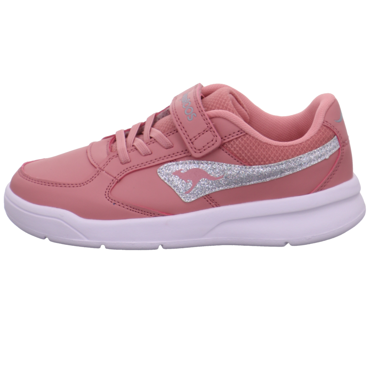 Kangaroos Halbschuhe rose kombi Bild1