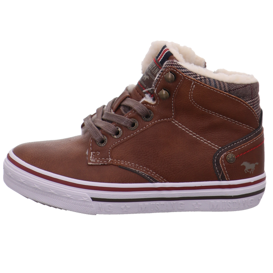 Mustang Sneaker cognac Bild1