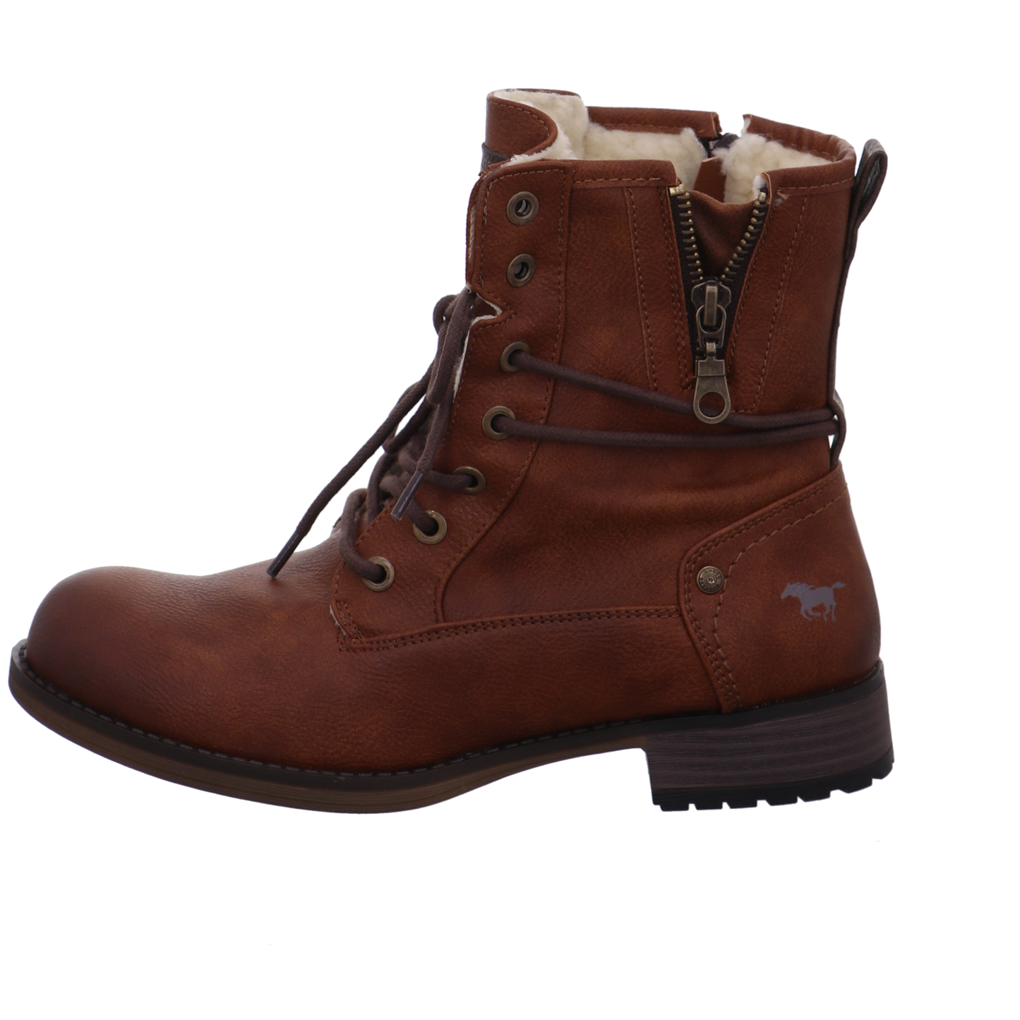 Mustang Stiefeletten cognac Bild1