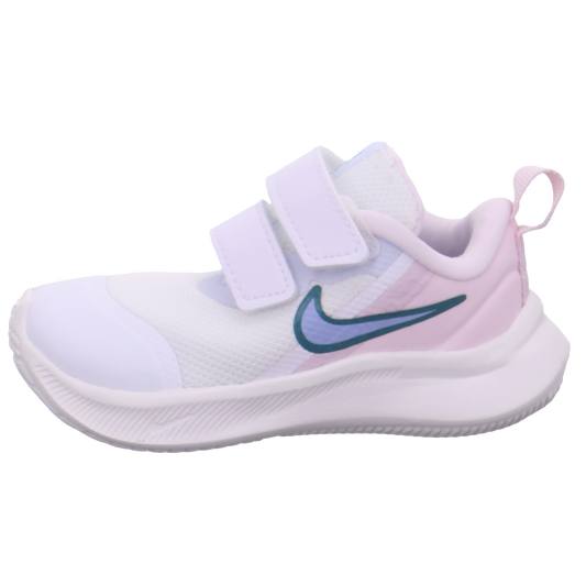 Nike Krabbel- und Lauflernschuhe weiß kombi Bild1