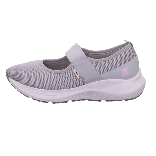 Rieker Halbschuhe grau kombi Bild1