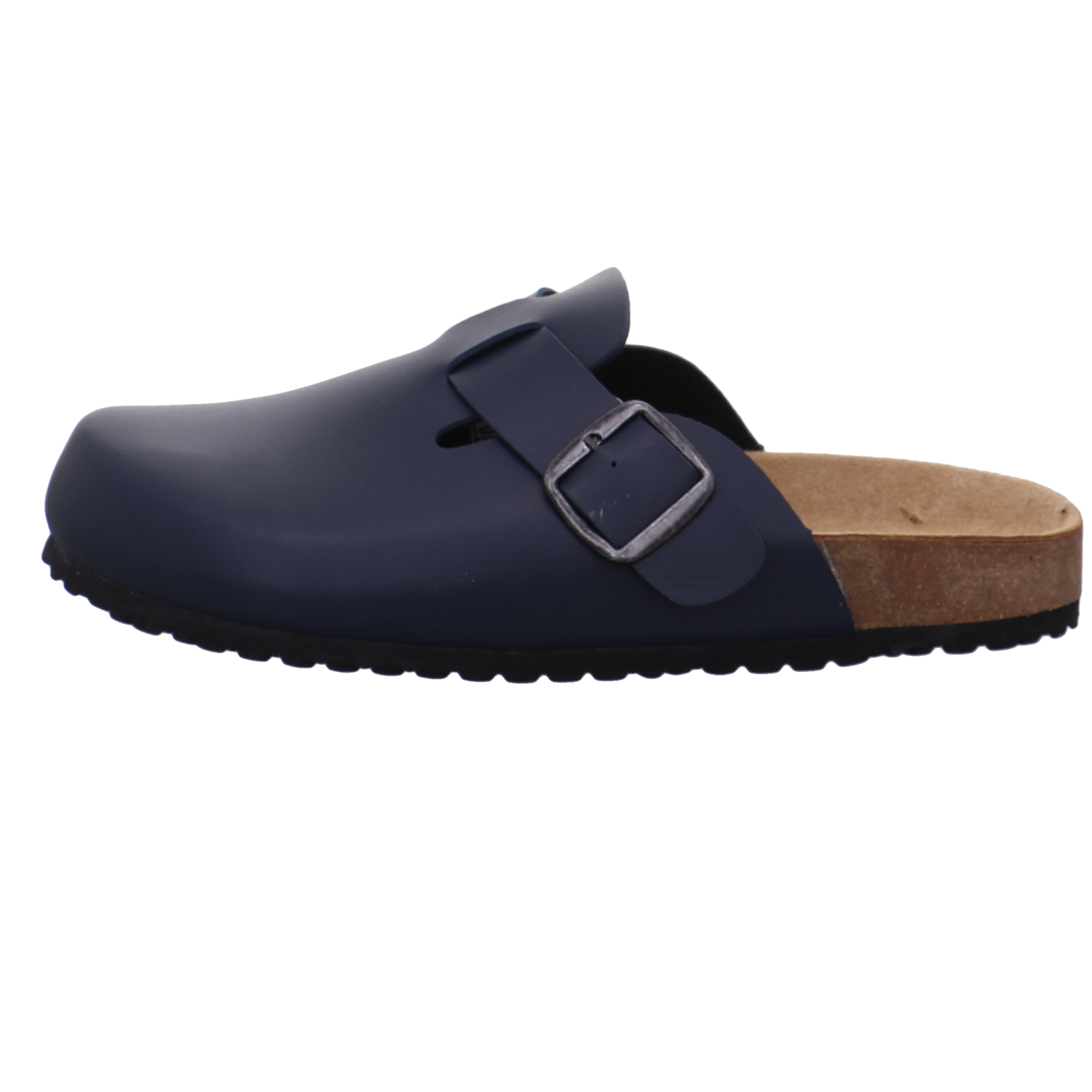 Supersoft Tieffußbett Clog dunkel-blau Bild1