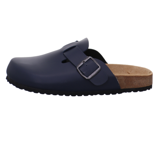 Supersoft Tieffußbett Clog dunkel-blau Bild1